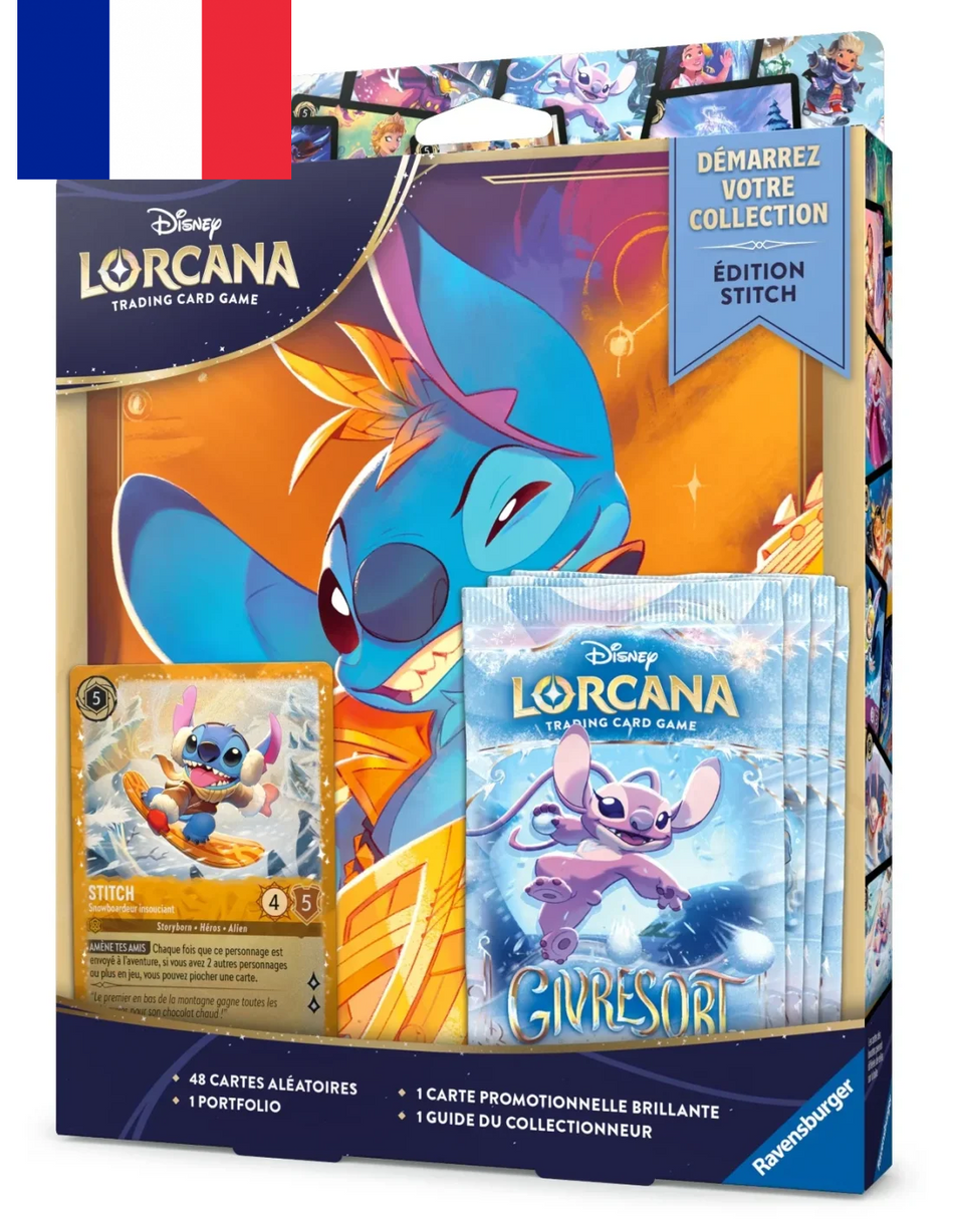 Disney Lorcana ! Coffret Démarrez votre Collection Chapitre 11 "Givresort"- Français !