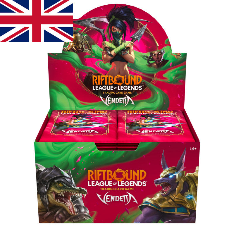 Riftbound ! League of Legends Display 24 Boosters "Vendetta" - Anglais !