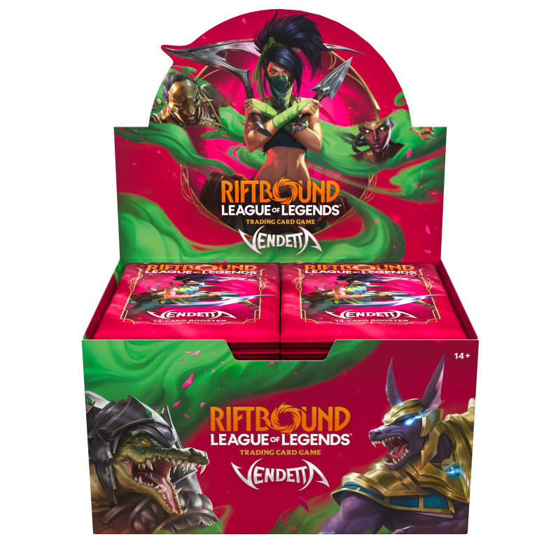 Riftbound ! League of Legends Display 24 Boosters "Vendetta" - Anglais !