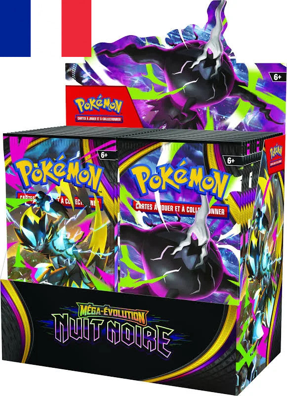 Pokémon ! Display de 36 boosters ME05 "Nuit Noire" - Français !