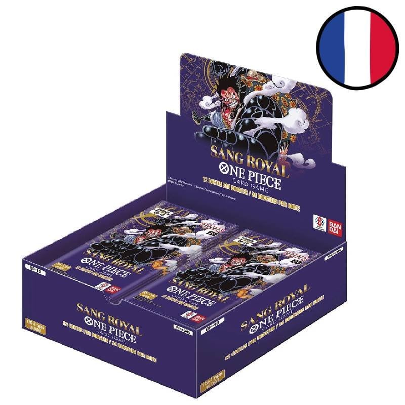 One Piece Card Game - Display 24 Boosters OP10 "Sang Royal" Version Française !