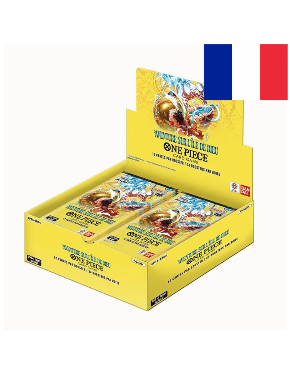 One piece - Display OP15 "Aventure sur L'Ile de Dieu" - Français !