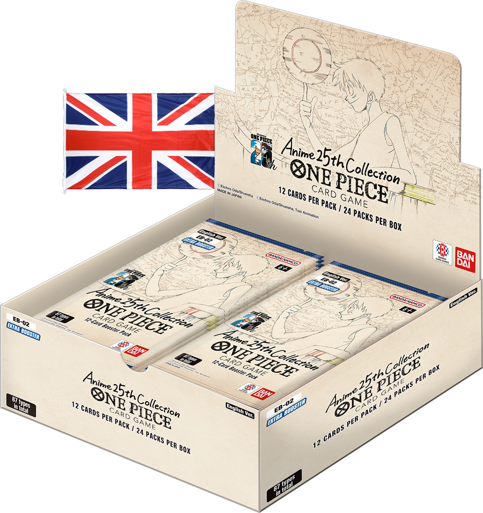 One Piece Card Game - Display 24 Boosters EB02 "The One " Version Anglaise !
