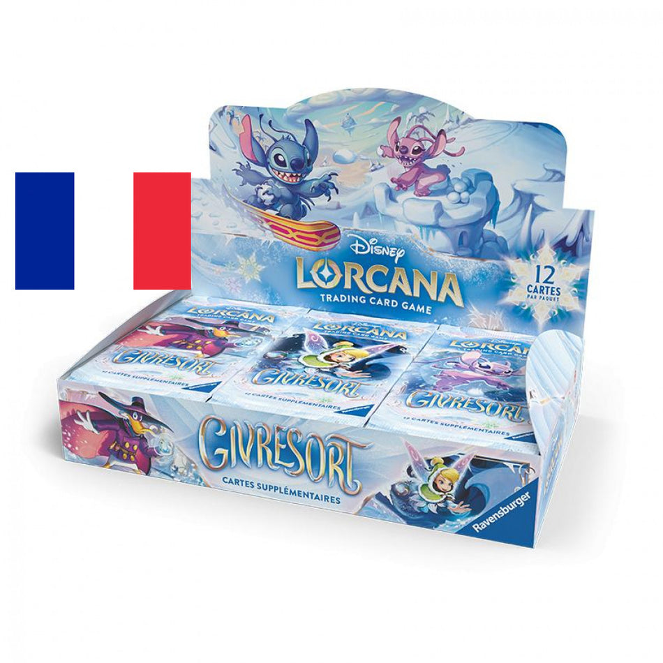 Disney Lorcana ! Display de 24 boosters "Givresort " - Français !
