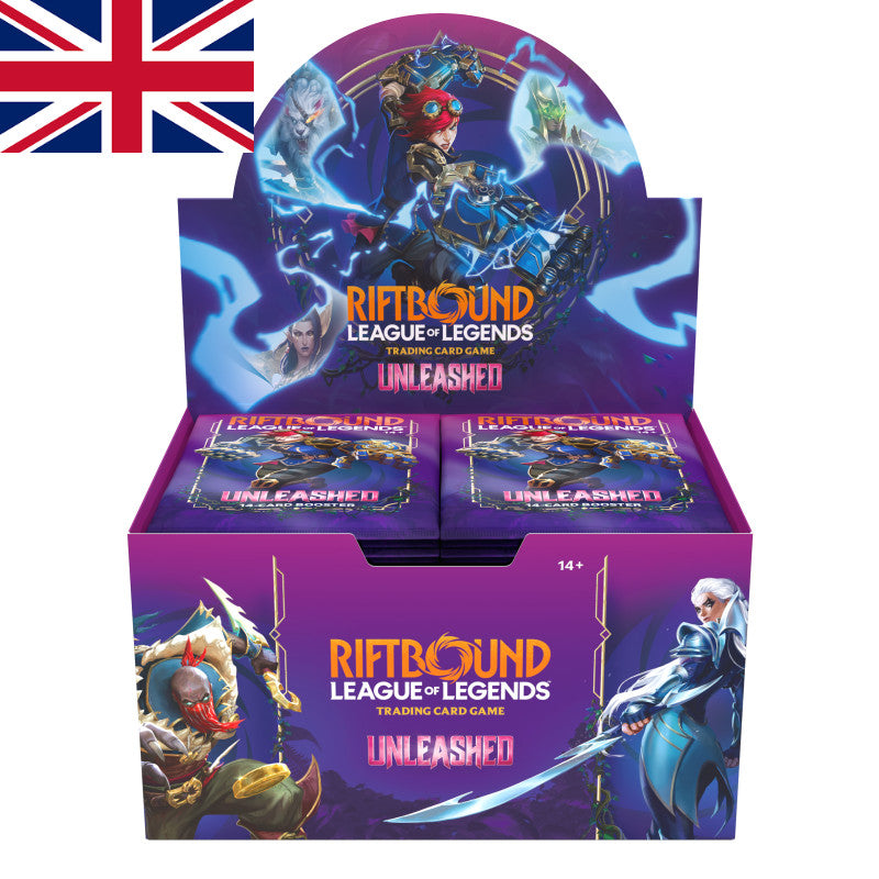 Riftbound ! League of Legends Display 24 Boosters Unleashed - Anglais !