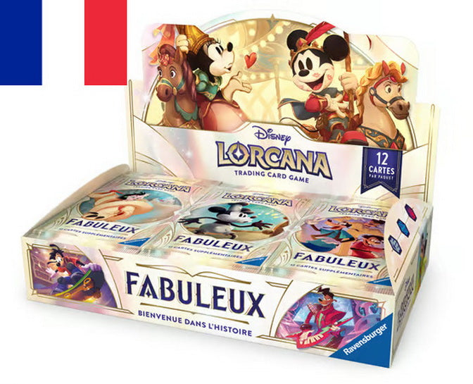 Lorcana Display 24 Boosters Chapitre 9 "Fabuleux" Français !