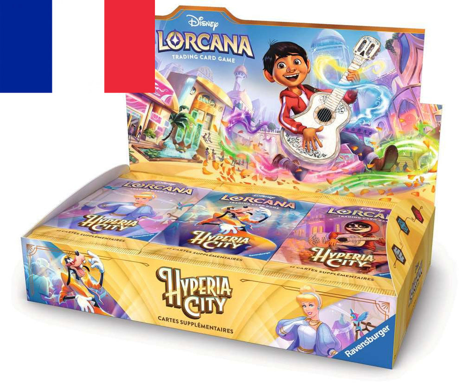 Disney Lorcana TCG ! Display de 24 Boosters "Hyperia City" - Français !
