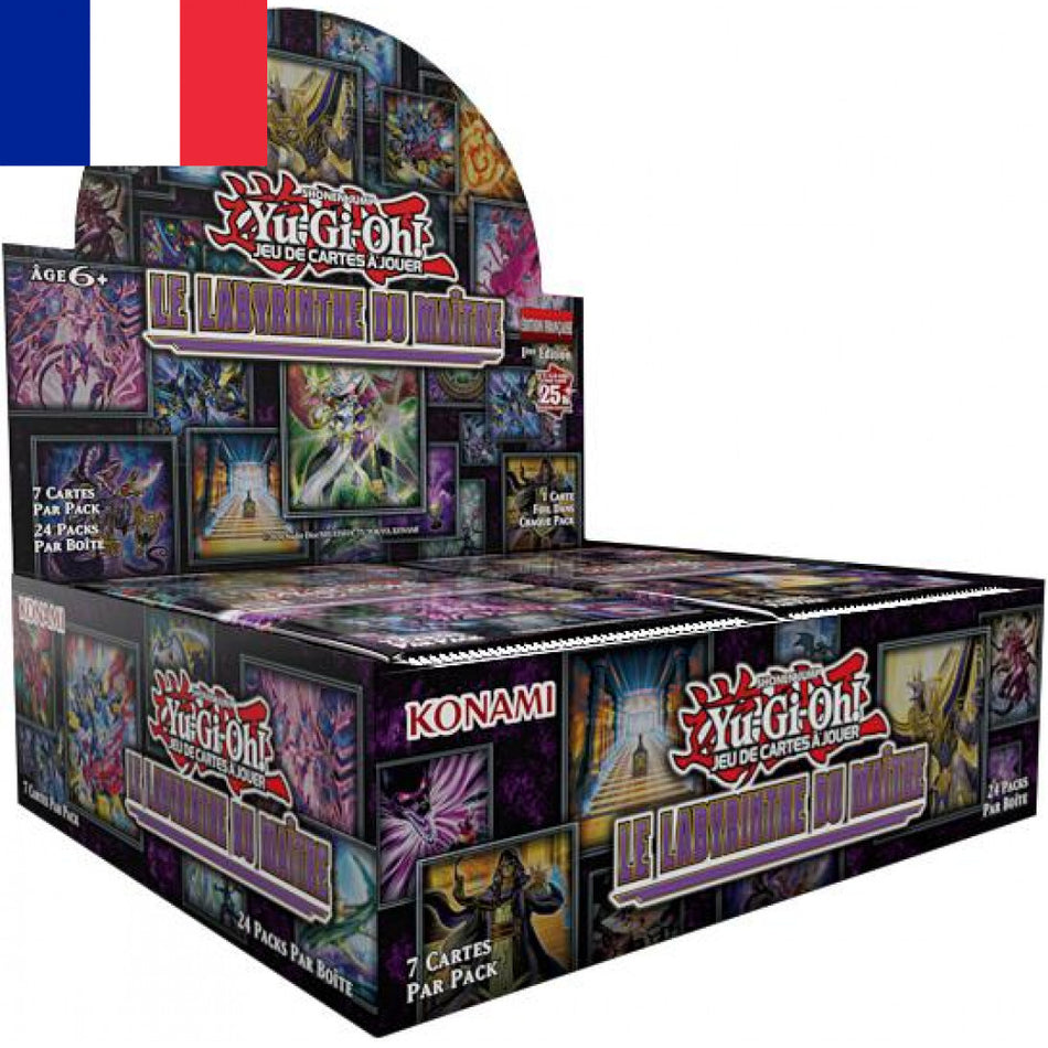 Yu-Gi-Oh ! Display 24 Boosters "Le Labyrinthe du Maître" - Français !