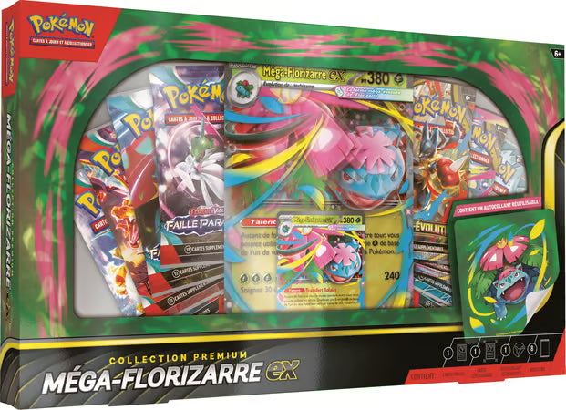 Pokémon JCC : Collection Premium Méga-Florizarre-ex - Français !