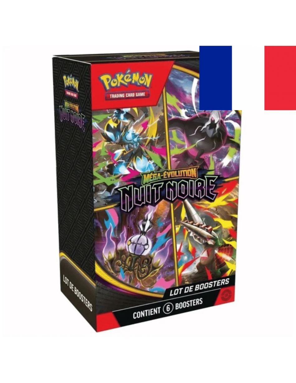 Pokémon ! Bundle de 6 Boosters ME05 "Nuit Noire" - Français !