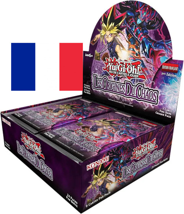 Yu-Gi-Oh ! Display "Les Origines du Chaos" Français !