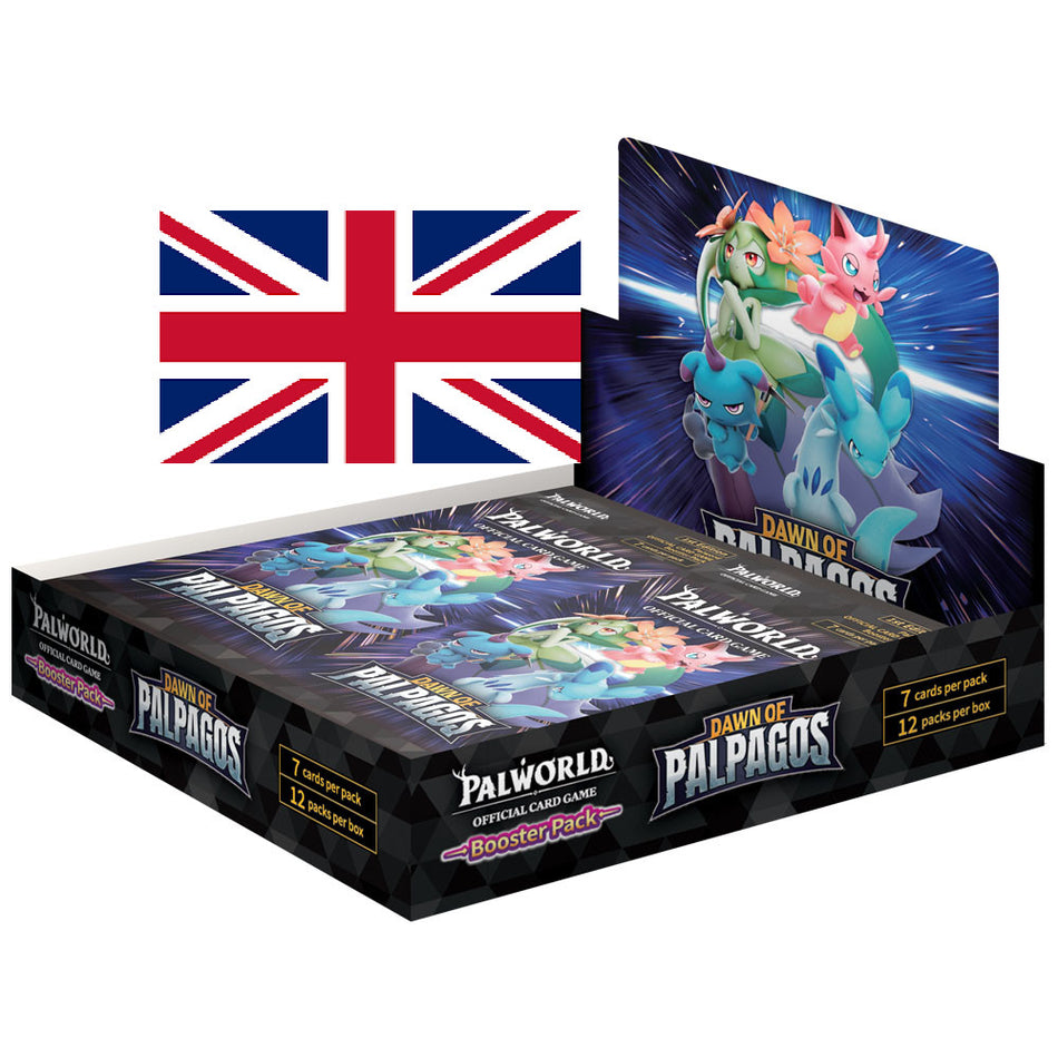 Palworld ! Display de 12 Boosters Dawn of Palpagos EBP01 - Anglais !