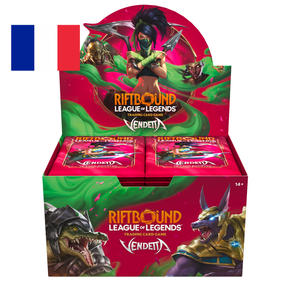 Riftbound ! Display 24 Boosters "Vendetta" - Français !