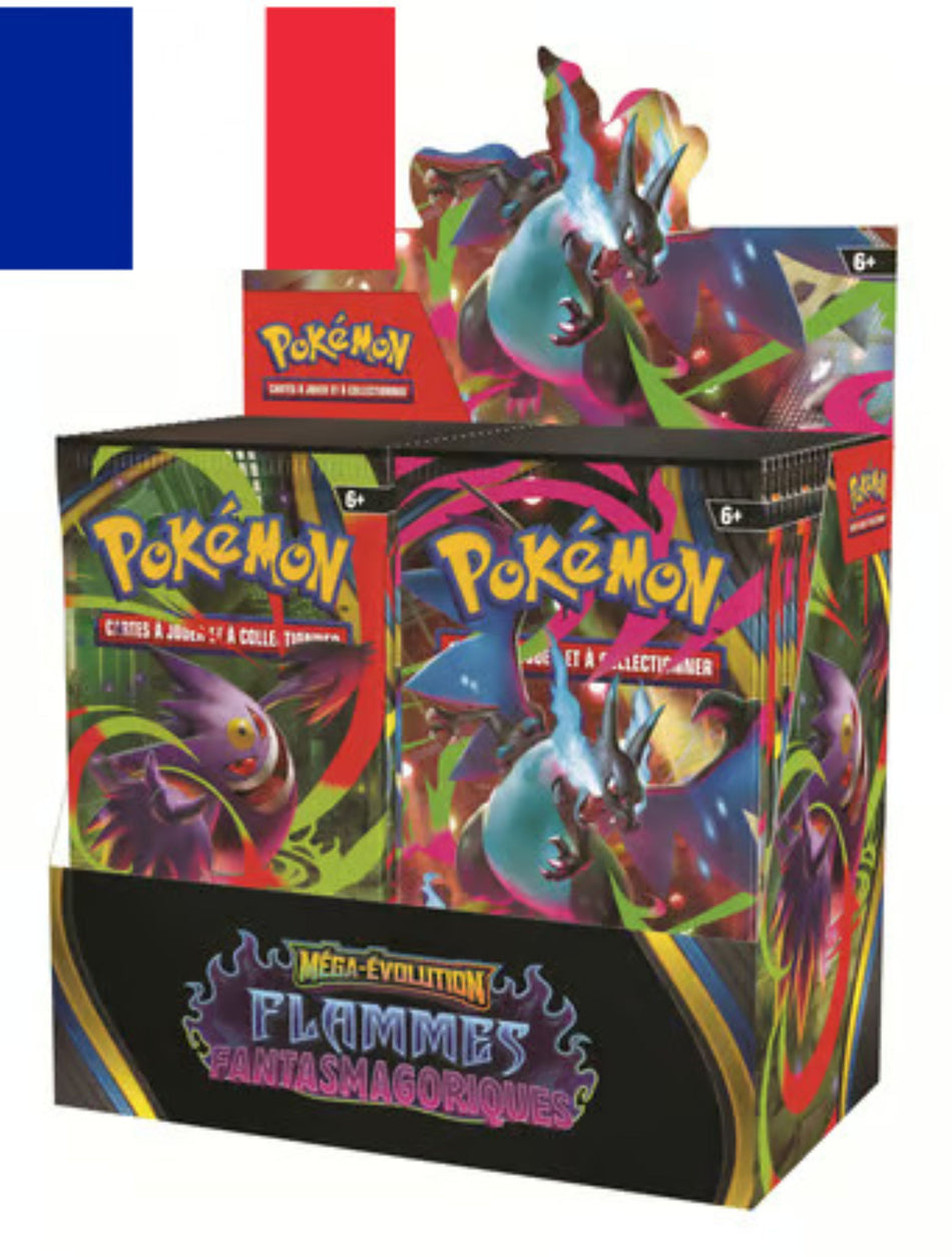Pokémon - Display ME02 Flammes Fantasmagoriques (36 Boosters) Français !