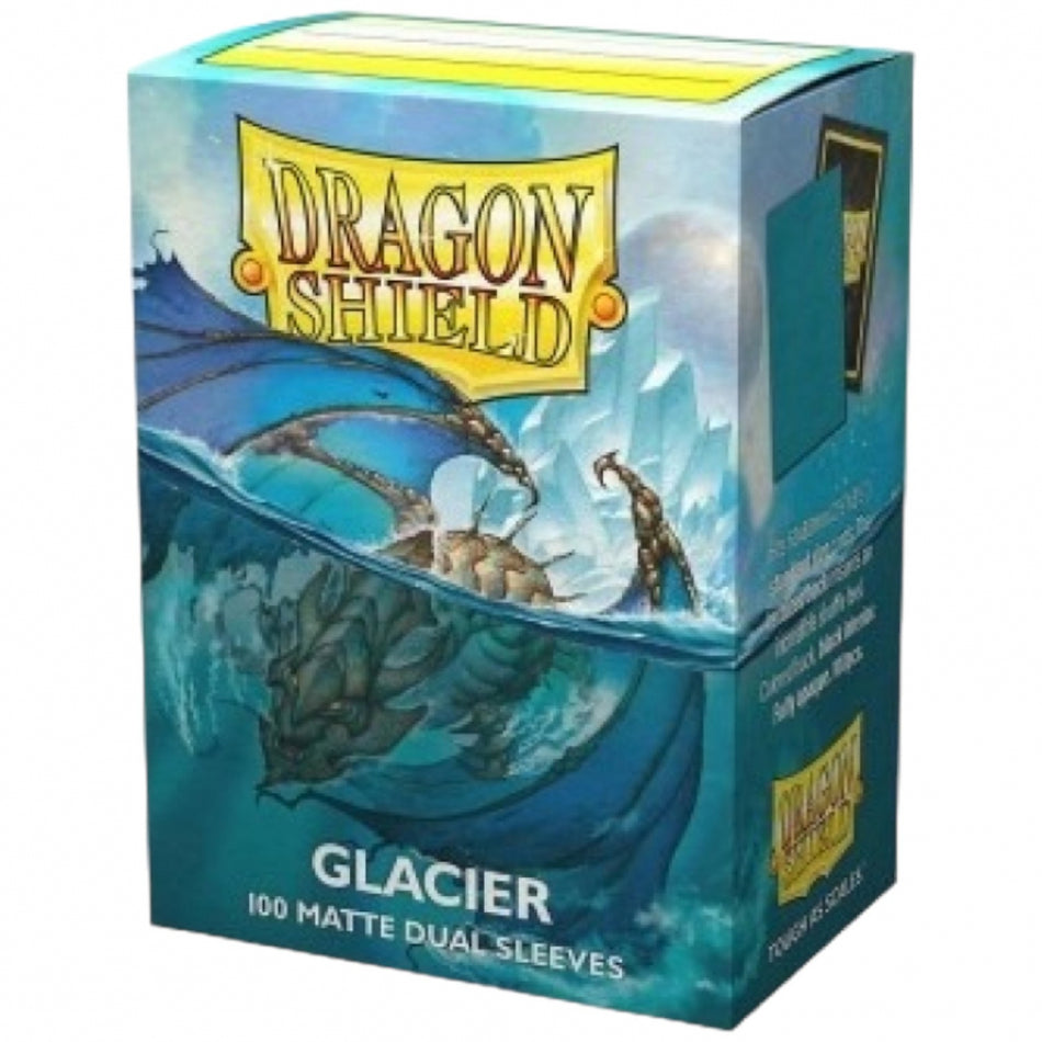 Dragon Shield - 100 Pochettes Dual Matte For'mat Standard "Glacier"