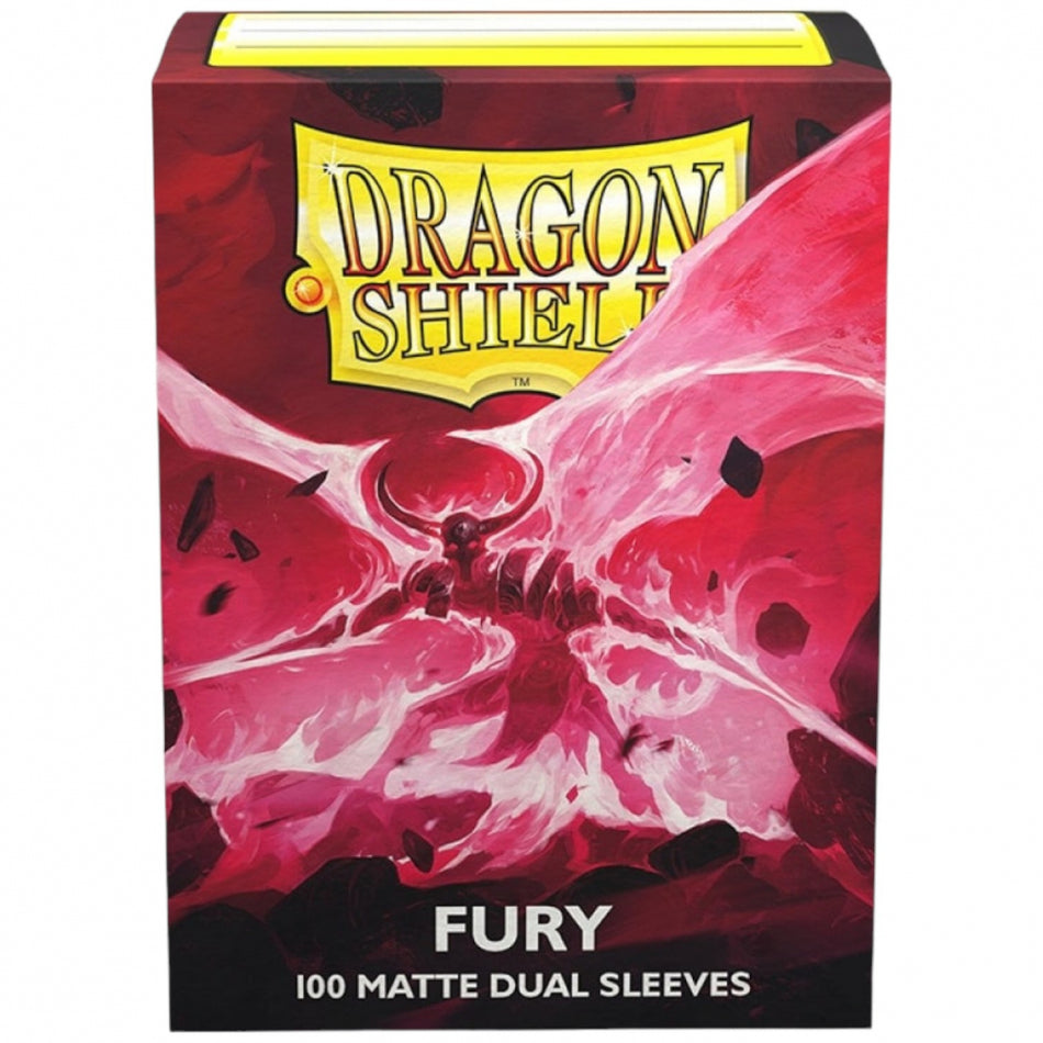 Dragon Shield - 100 Pochettes Dual Matte Format Standard "Fury"