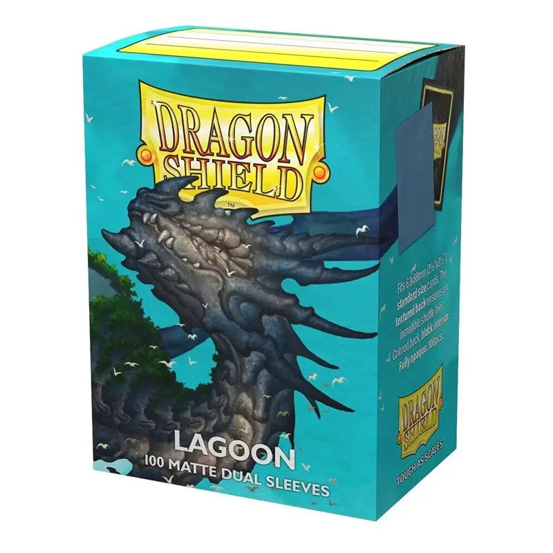 Dragon Shield - 100 Pochetes Dual Matte Format Standard "Lagoon"