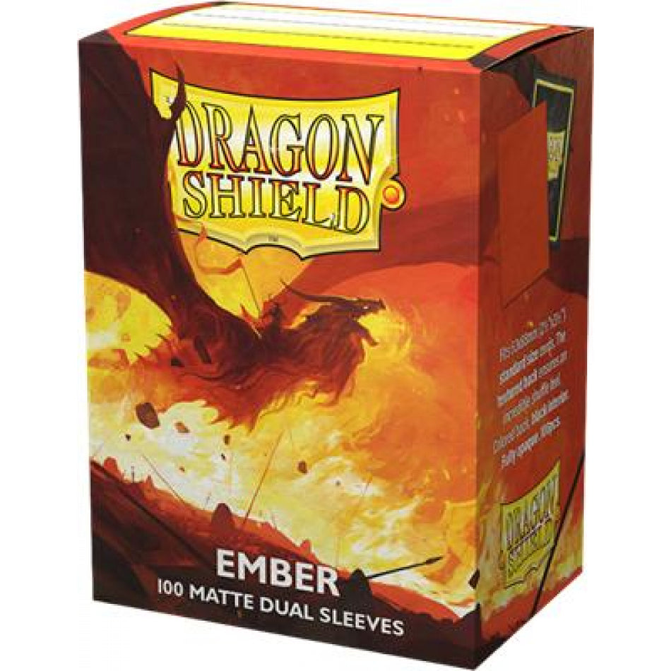 Dragon Shield - 100 Pochettes Dual Matte Format Standard "Ember"