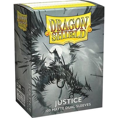 Dragon Shield - 100 Pochettes Dual Matte Format Standard "Justice"
