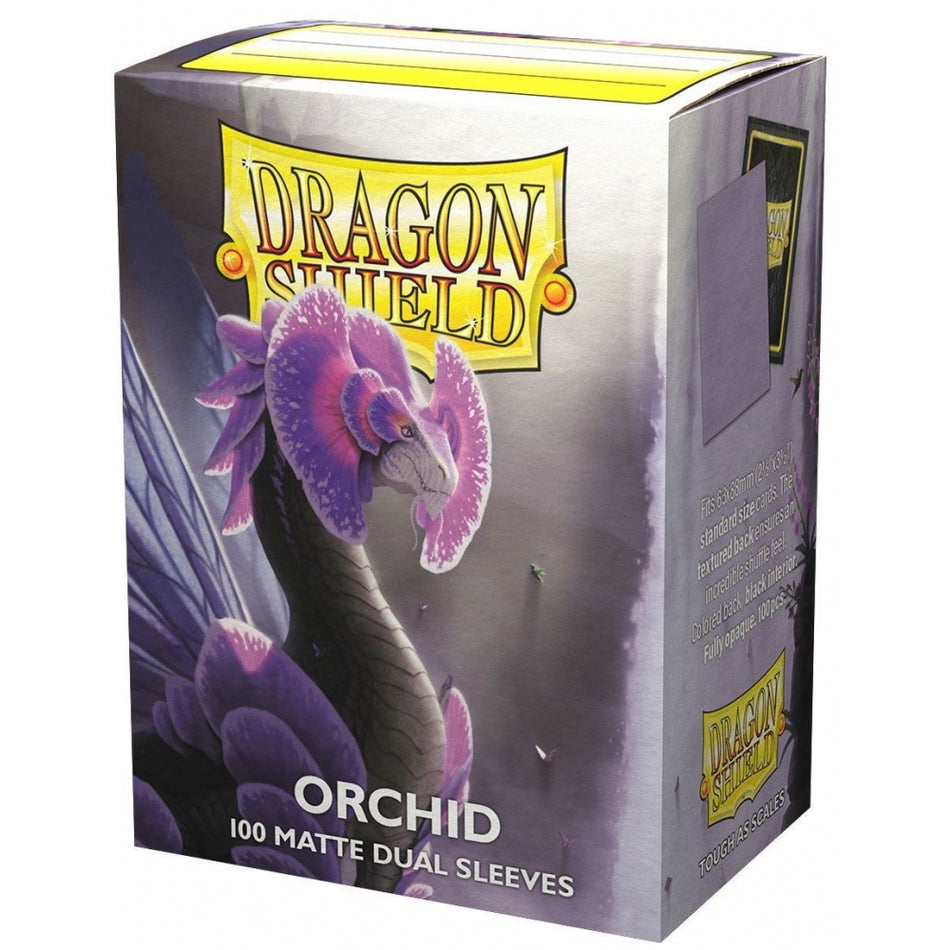 Dragon Shield - 100 Pochettes Dual Matte Format Standard "Orchid"