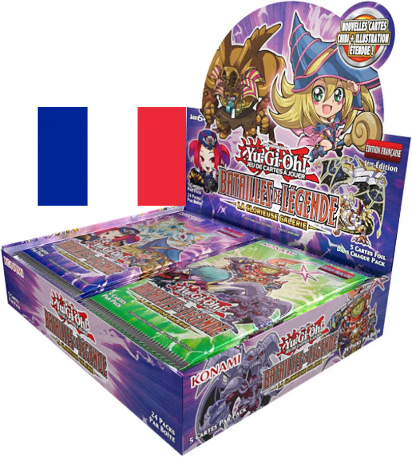 Yu-Gi-Oh ! Display 24 Boosters Batailles de Légende "La Glorieuse Galerie" - Français !