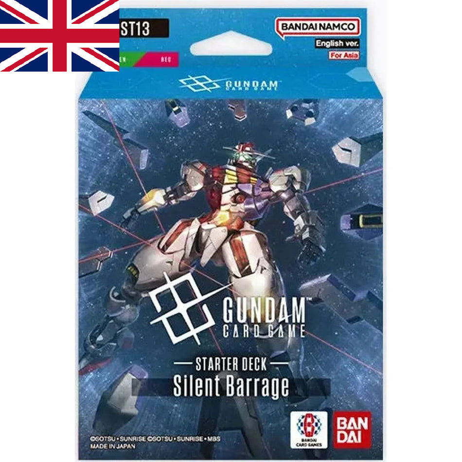 Gundam ! Deck de Démarrage "Silent Barrage" ST13 - Anglais !