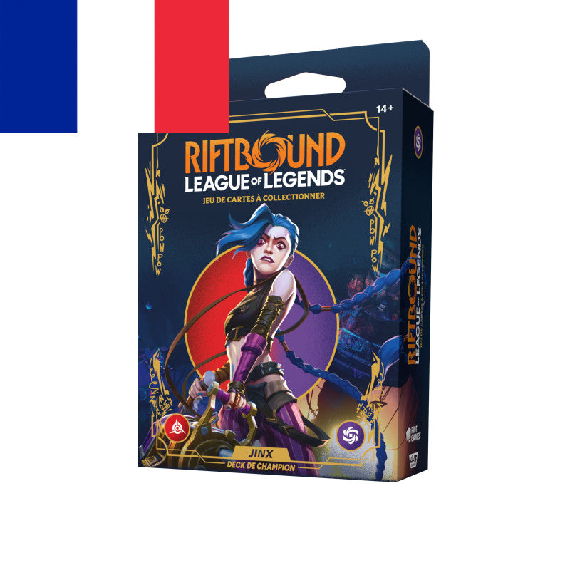 Riftbound ! League of Legendes TCG Origins Deck "Jinx" - Français !
