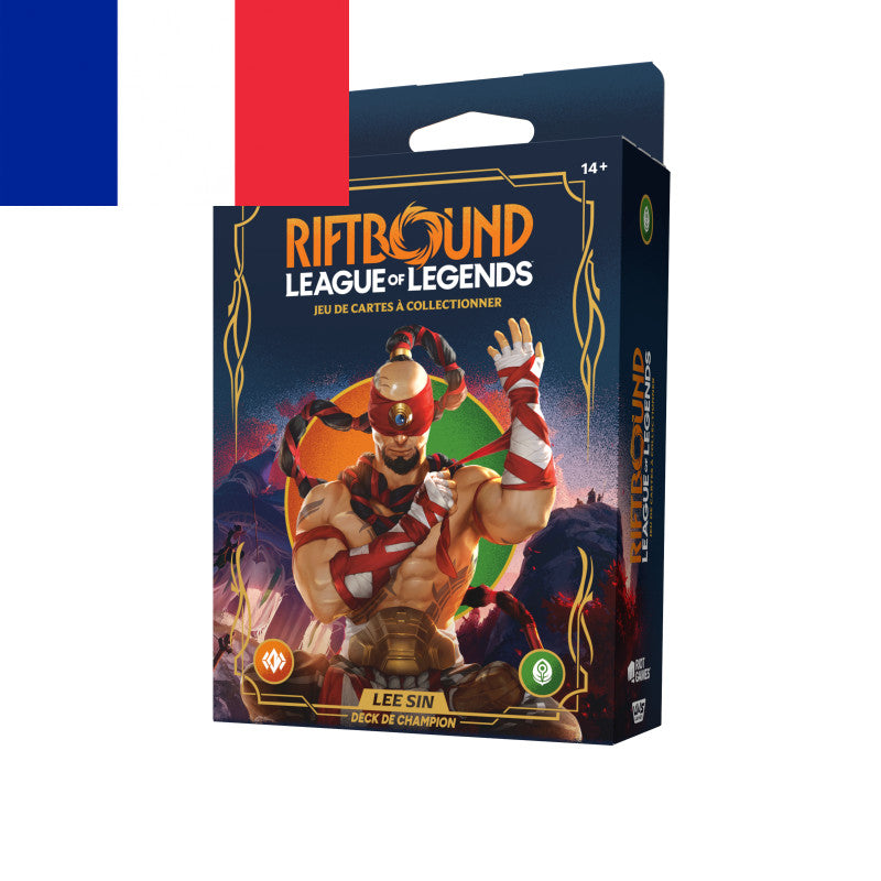 Riftbound ! League of Legendes TCG Origins Deck "Lee Sin" - Français !