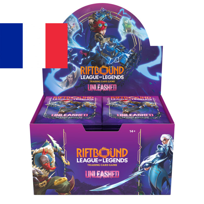 Riftbound ! League of Legends Display 24 Boosters "Déchaînement " - Français !