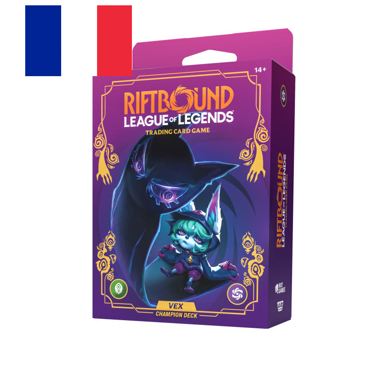 Riftbound ! Deck League of Legends TCG - Unleashed Champion "Vex" - Français !