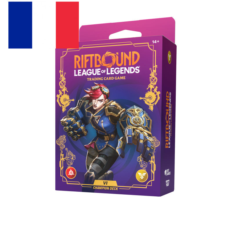 Riftbound ! Deck League of Legends TCG - Unleashed Champion "Vi" - Français !