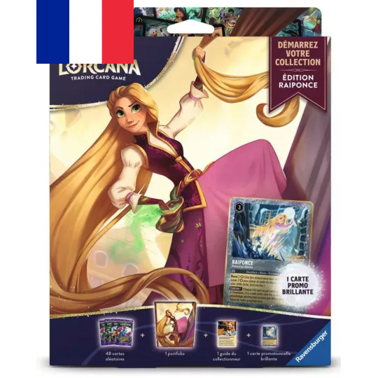 Disney Lorcana TCG ! Coffret "Démarrez votre collection" Edition Raiponce - Français !