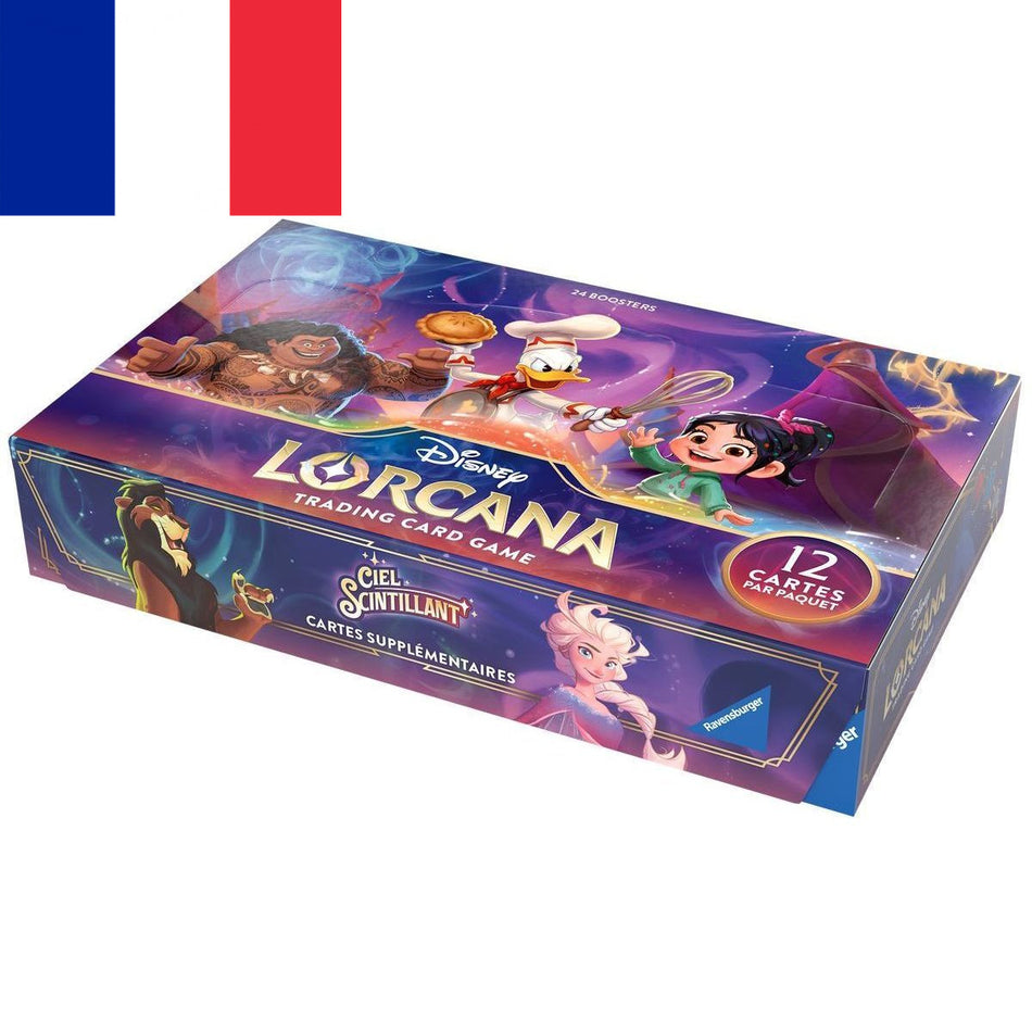 Disney Lorcana ! Display 24 boosters Chapitre 5 "Ciel Scintillant" Version Française
