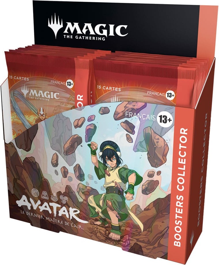 Magic The Gathering - Display de 12 Boosters Collector - Avatar, le dernier maître de l'air - Français !