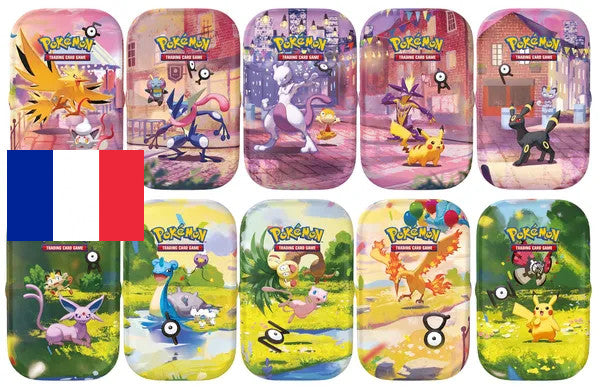 Pokémon ! Mini-boîtes 30e Anniversaire (10 mini-boîte) - Français !