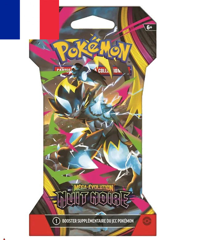 Pokémon ! Booster sous Blister de 10 cartes ME05 "Nuit Noire" - Français !