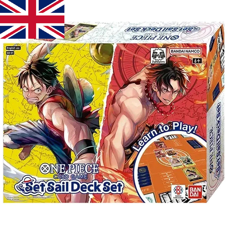 One Piece ! Decks de démarrage pour deux joueurs (Ace/Luffy) SD01 - Anglais !