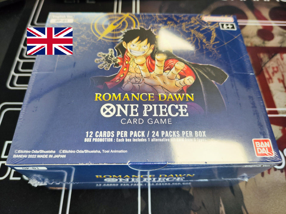 One Piece Card Game ! Display 24 Boosters ROMANCE DAWN OP1 - Version Anglaise !