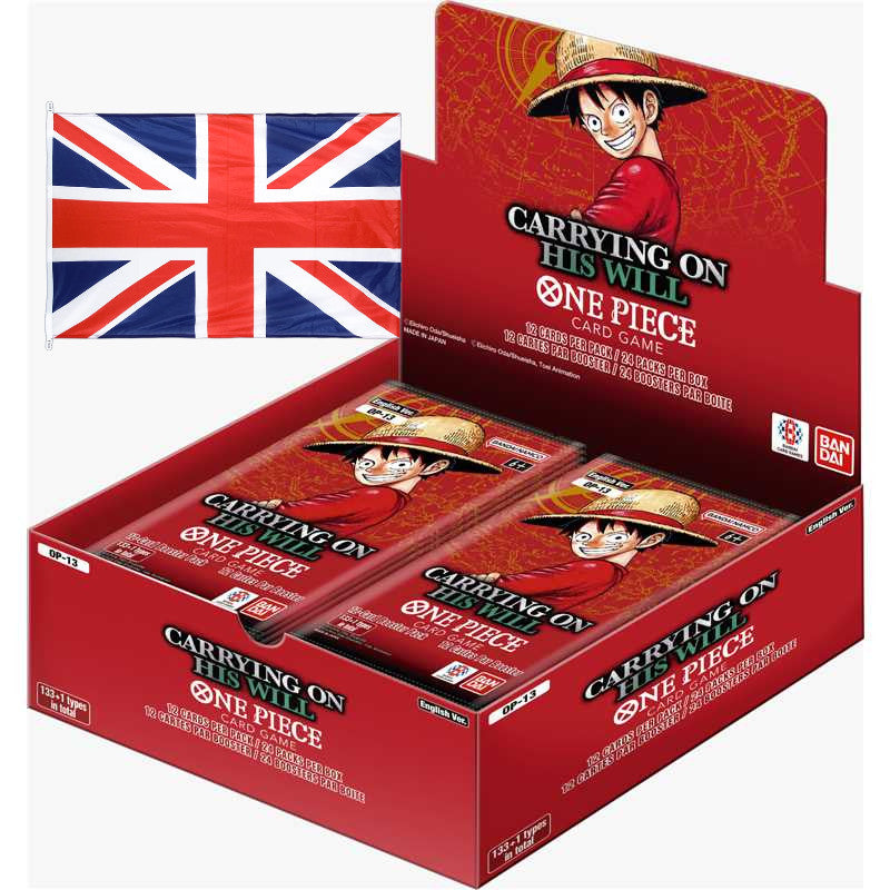 One Piece Card Game Display OP13 "Carrying on His Will" - Anglais !