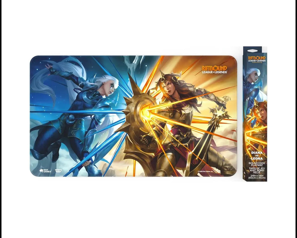 Rifbound ! League Of Legends Playmat Set 4 Vendetta "Diana et Leona" !