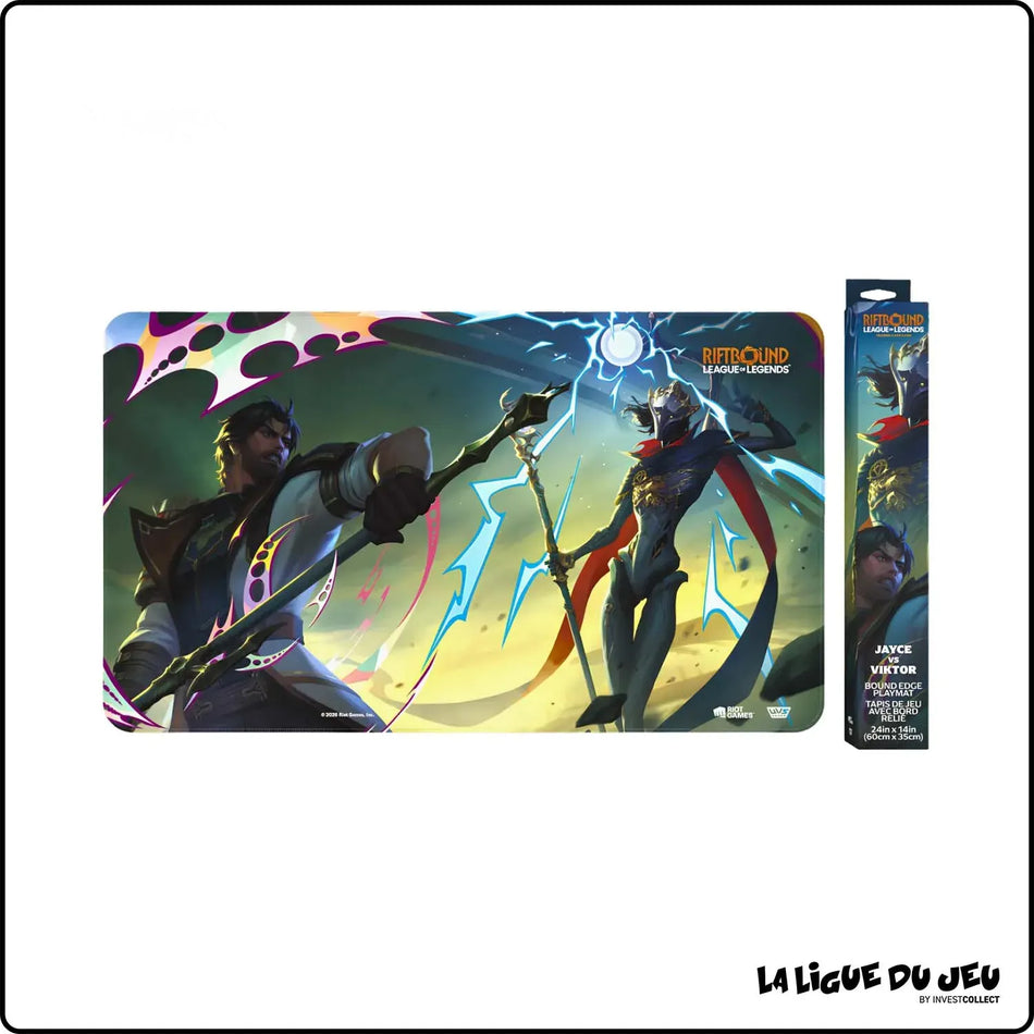 Riftbound ! League Of Legends Playmat Set 4 Vendetta "Jayce et Viktor" !