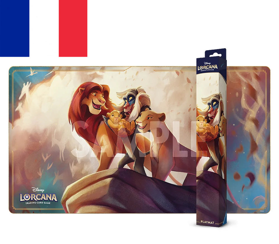 Disney Lorcana ! Playmat Chapitre 13 "Le Roi Lion"