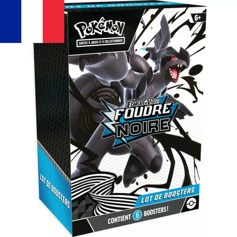 Pokémon ! Bundle 6 Boosters Écarlate & Violet Foudre Noire - Français !