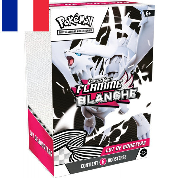 Pokémon ! Bundle de 6 Boosters EV10.5 : Flamme Blanche - Français !