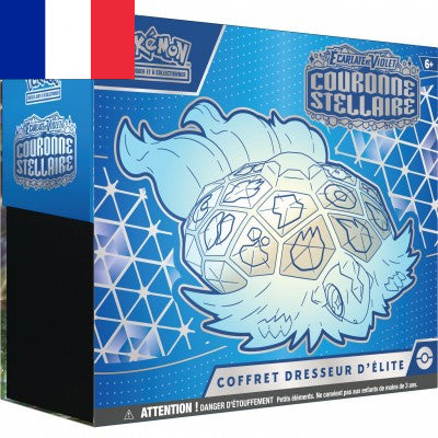 Pokémon ! Coffret ETB - Ecarlate et Violet "Couronne Stellaire" Dresseur d'Elite EV07 - Français !