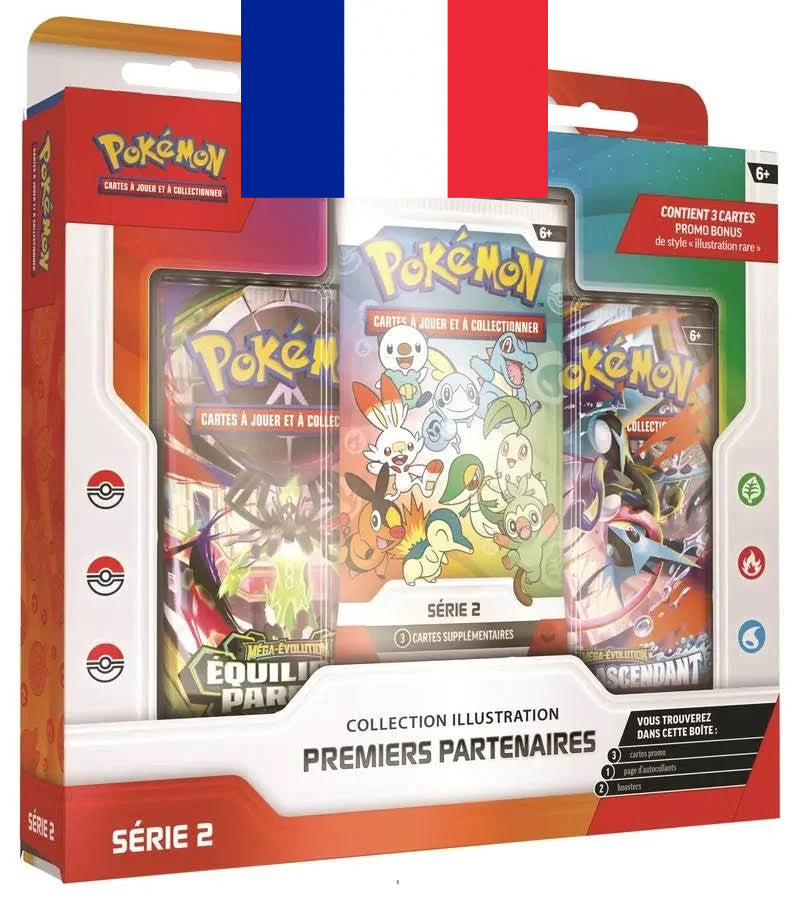 Pokémon ! Coffret Illustration Premiers Partenaires Série 2 - Français !