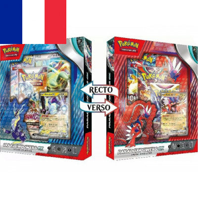 Pokemon ! Coffret Double EX "Miraidon Koraidon" ! 5 Boosters