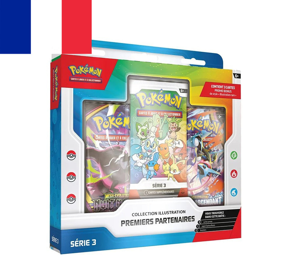 Pokémon ! Collection Illustration Premiers Partenaires Série 3 - Français !