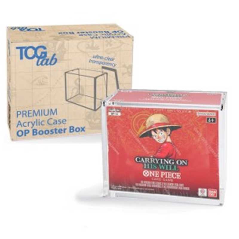 TCGlab - Étui de protection premium pour booster box One Piece en plexiglas magnétique !