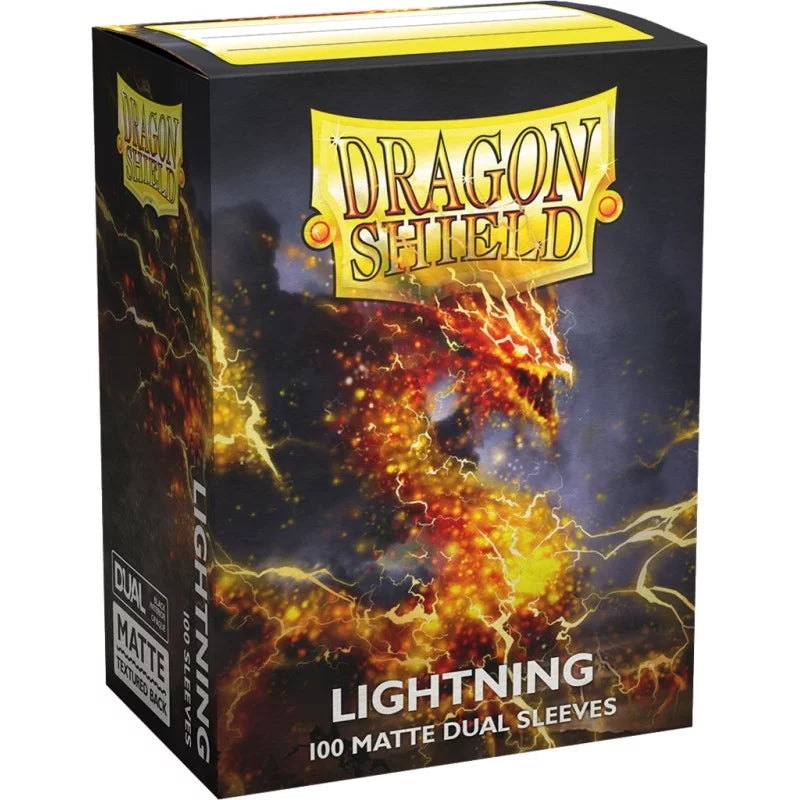 Dragon Shield - 100 Pochettes Dual Matte Format Standard "Lightning"